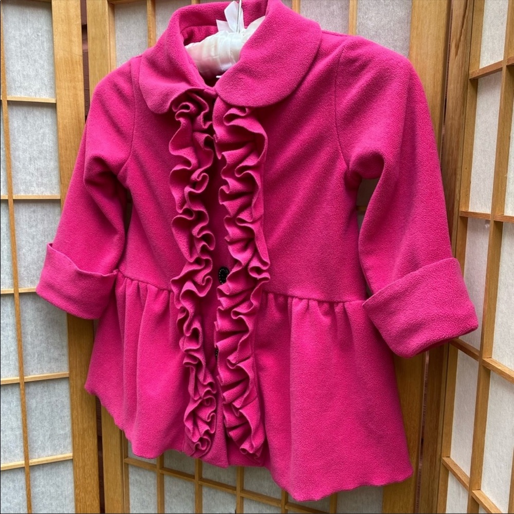 Mack & Co Ruffled Fleece Jacket SZ 3T - Picture 2 of 12